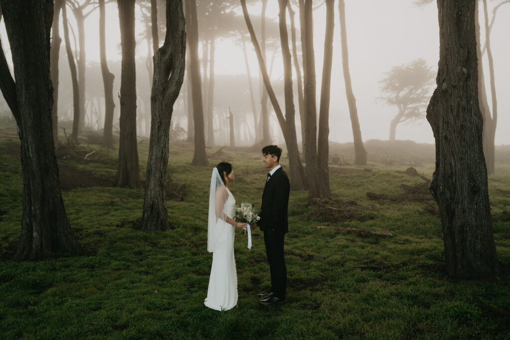 forest theme for wedding photo