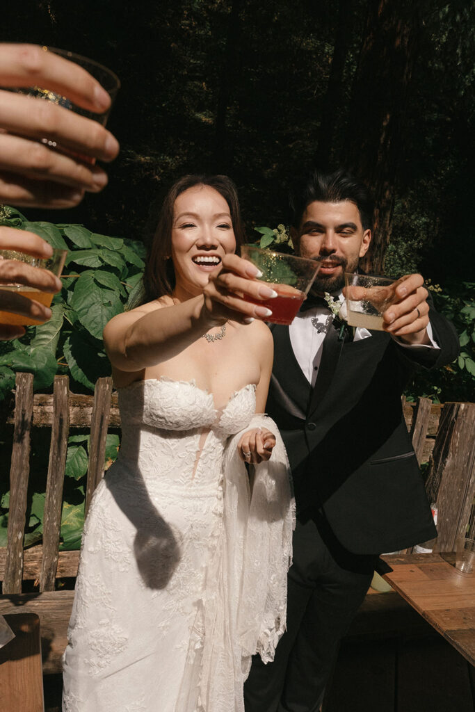 Muir woods intimate wedding in California