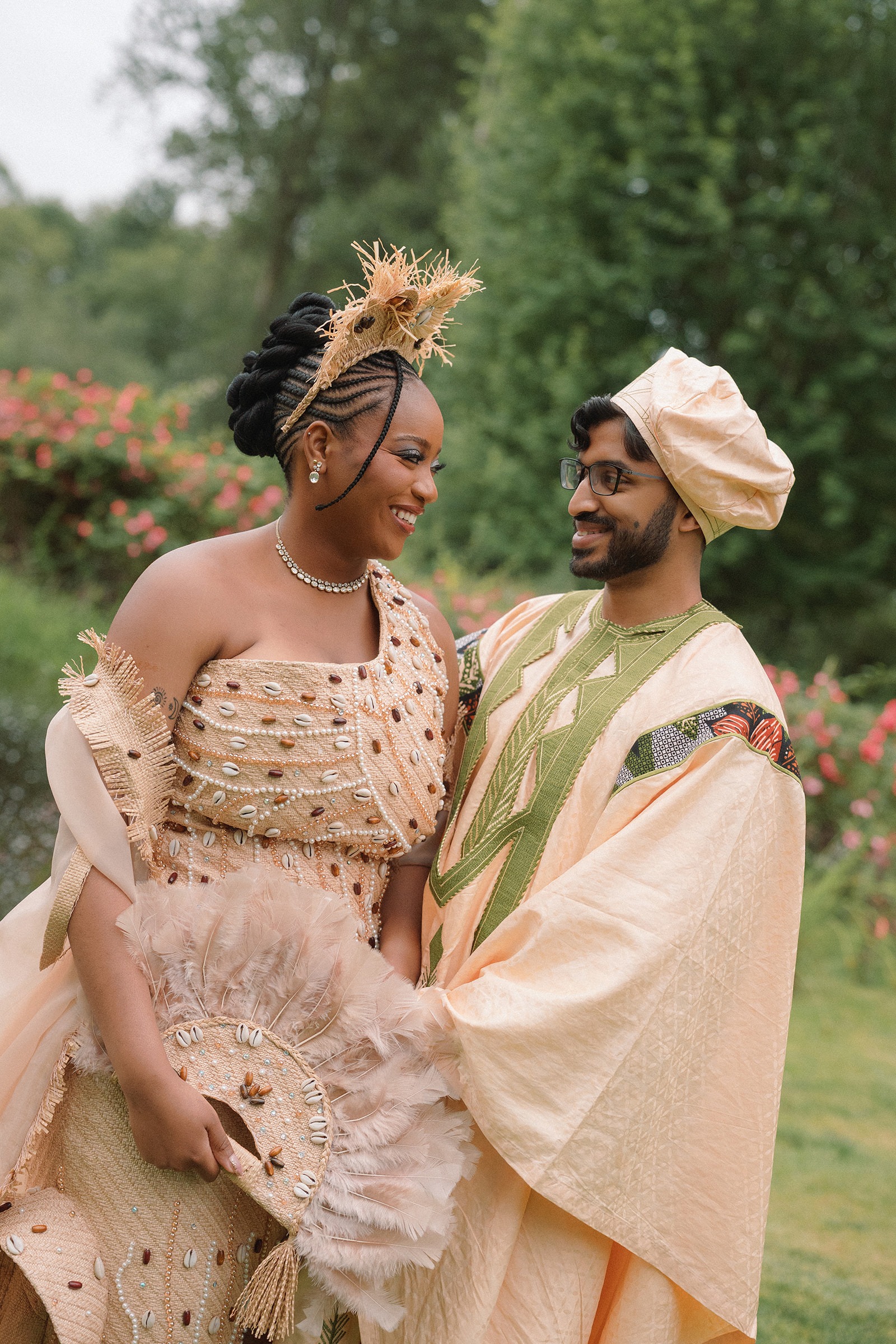 Wedding reception in Seattle with a Cameroonian and Indian couple